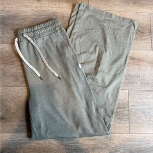 Vuori Olive Track Joggers with Contrast Drawstring